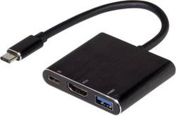 USB / HDMI adaptér Renkforce rf-USBV-01, černá