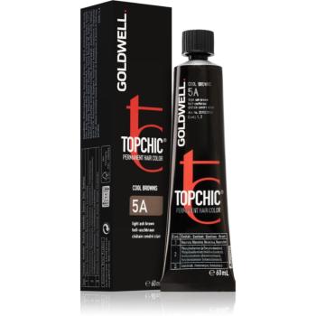 Goldwell Topchic Permanent Hair Color barva na vlasy odstín 5A 60 ml