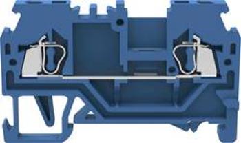 Průchodková svorka pružinová svorka Degson WS1.5-01P-12-00A(H), modrá, 1 ks