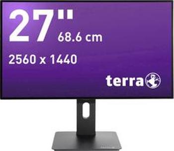 LED monitor Terra LED 2766W PV, 68.6 cm (27 palec),2560 x 1440 Pixel 5 ms, AH-IPS LED Audio-Line-in , DVI, DisplayPort, HDMI™, na sluchátka (jack 3,5 