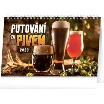 Presco Group Stolní kalendář Putování za pivem 2023 (PGS-31058)