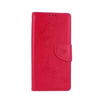 TopQ Pouzdro Xiaomi Redmi 9 knížkové Butterfly růžové 53937 (Sun-53937)