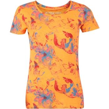 ALPINE PRO HATCHA Dámské tričko, oranžová, velikost L