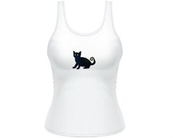 Dámské tílko Tank Top Halloween cat