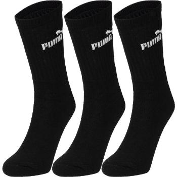 Puma SOCKS 7308 3P Ponožky, černá, velikost 35-38