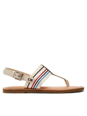 Tommy Hilfiger dámské béžové sandály - 38 (AEF)