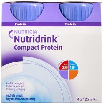 Nutridrink Compact Protein s neutrální příchutí 4 x 125 ml