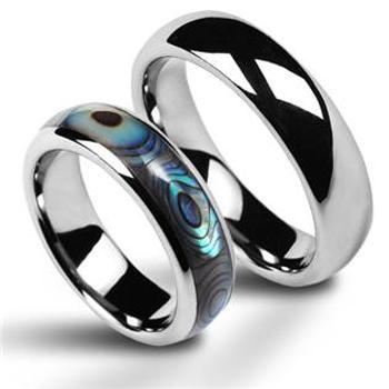 NUBIS® NWF1018 Dámský snubní prsten s perletí - velikost 51 - NWF1018-51