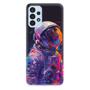 Odolné silikonové pouzdro iSaprio - Neon Astronaut - Samsung Galaxy A13