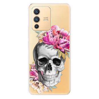 Odolné silikonové pouzdro iSaprio - Pretty Skull - Vivo V23 5G