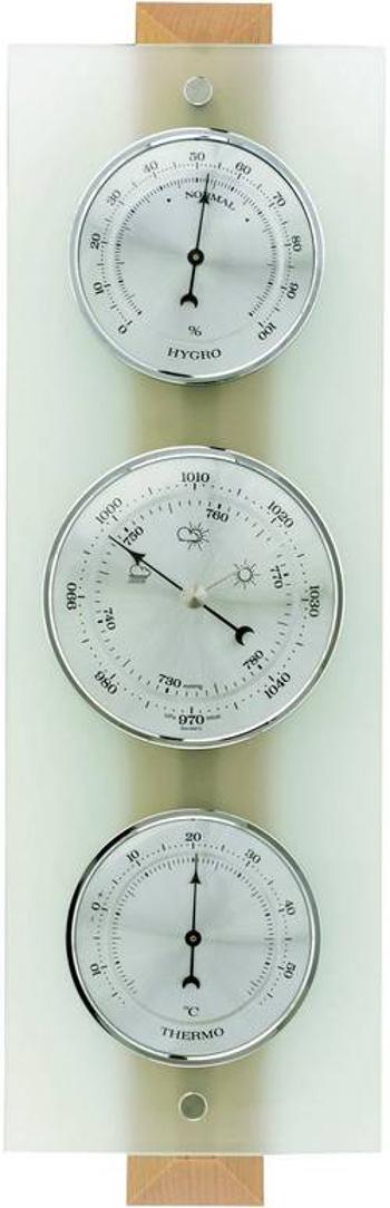 Analogová meteostanice TFA Dostmann 20.1067.05, buk přírodní , matné sklo