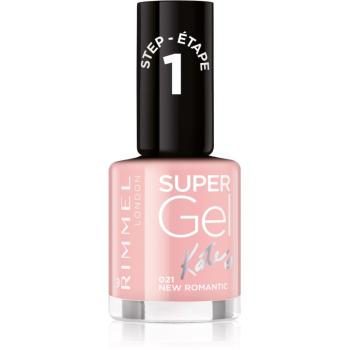 Rimmel Super Gel By Kate gelový lak na nehty bez užití UV/LED lampy odstín 021 New Romantic 12 ml