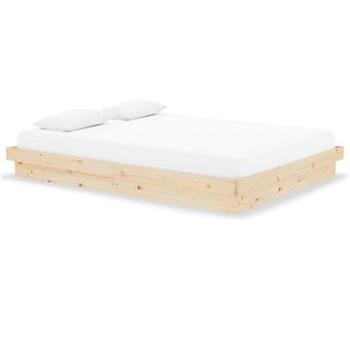 Rám postele masivní dřevo 140 × 190 cm Double, 819952 (819952)