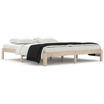 Rám postele masivní dřevo 180 × 200 cm Super King, 810380 (810380)