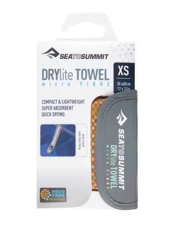 ručník SEA TO SUMMIT DryLite Towel velikost: X-Small 30 x 60 cm, barva: oranžová