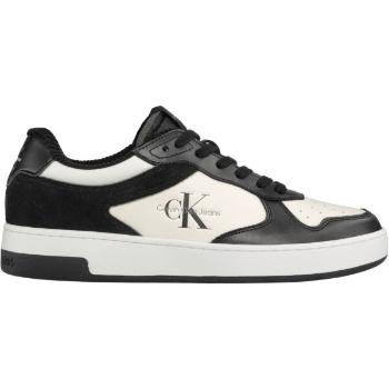 Calvin Klein BASKET CUPSOLE LOW LACE COR Pánská volnočasová obuv, černá, velikost