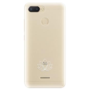 Odolné silikonové pouzdro iSaprio - čiré - Lotos - Xiaomi Redmi 6