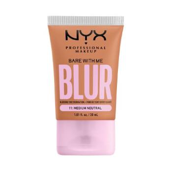 NYX Professional Makeup Bare With Me Blur Tint Foundation 30 ml make-up W 11 Medium Neutral na normální pleť; na smíšenou pleť; na dehydratovanou pleť