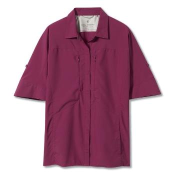 dámská košile krátký rukáv ROYAL ROBBINS Wmns Expedition S/S, Boysenberry velikost: S