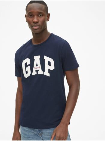 Modré pánské tričko GAP Logo