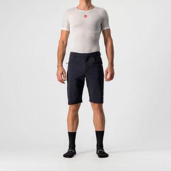 Castelli - pánské volné kalhoty Unlimited bez vložky, black 3XL, XXXL