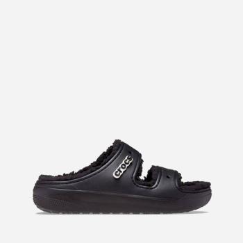 Crocs Classic Cozzy Sandal 207446 BLACK/BLACK
