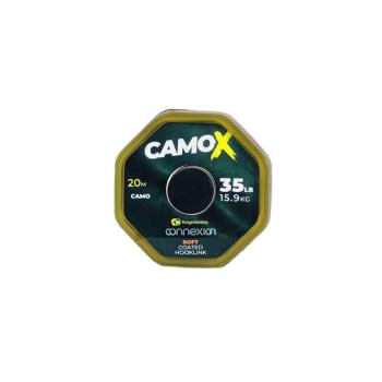 RidgeMonkey Šňůrka Connexion CamoX Soft Coated Hooklink 20m - 35lb