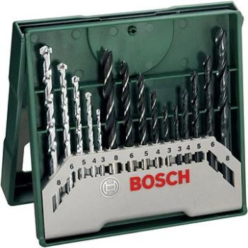 BOSCH 15dílná sada vrtáků Mini-X-Line mix (2.607.019.675)