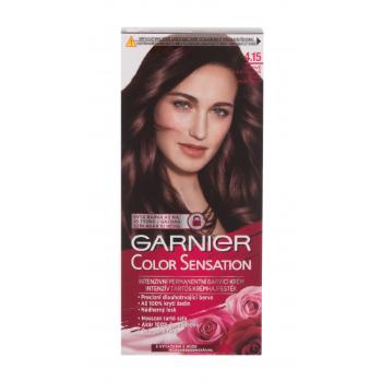 Garnier Color Sensation 40 ml barva na vlasy pro ženy 4,15 Icy Chestnut na barvené vlasy; na všechny typy vlasů