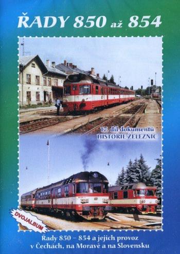 Historie železnic: Lokomotivy řad 850 až 854 (2 DVD)
