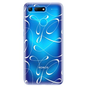 Odolné silikonové pouzdro iSaprio - Fancy - white - Huawei Honor View 20