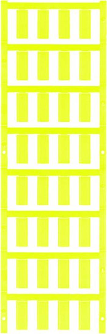 Conductor markers, MultiCard, 21 x 8,4 mm, Polyamide 66, Colour: Yellow Weidmüller Počet markerů: 160 SF 6/21 NEUTRAL GE V2Množství: 160 ks