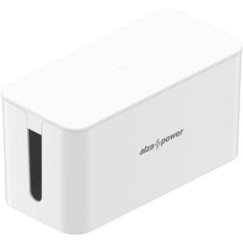 AlzaPower Cable Box Basic Small bílý (APW-COGCB01SW)