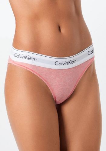 Dámské kalhotky Calvin Klein F3787 XS Korálová2