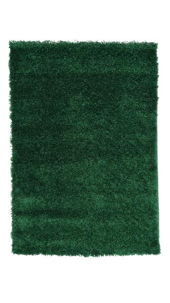 Ayyildiz koberce Kusový koberec Life Shaggy 1500 dark green - 60x110 cm Zelená
