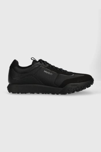 Sneakers boty HUGO Casey černá barva, 50487649
