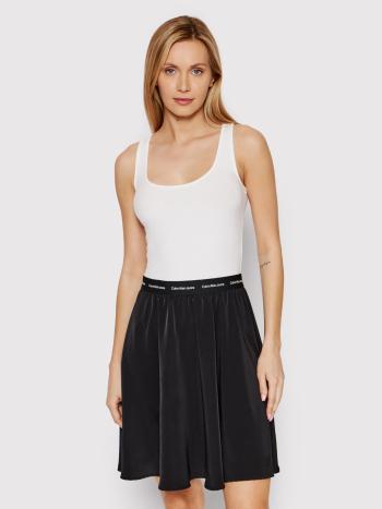 Calvin Klein dámské bílo černé šaty - S (YAF)