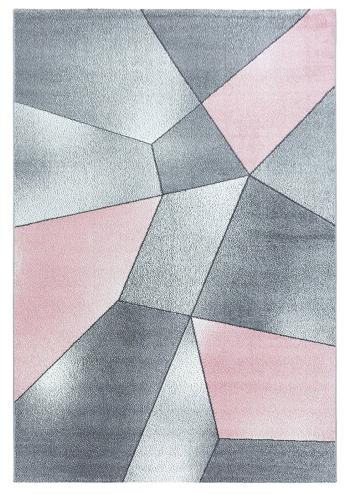 Ayyildiz koberce Kusový koberec Beta 1120 pink - 200x290 cm Šedá