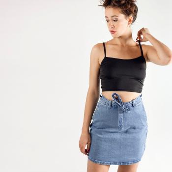 Džínová minisukně Ketty HW Skirt – L