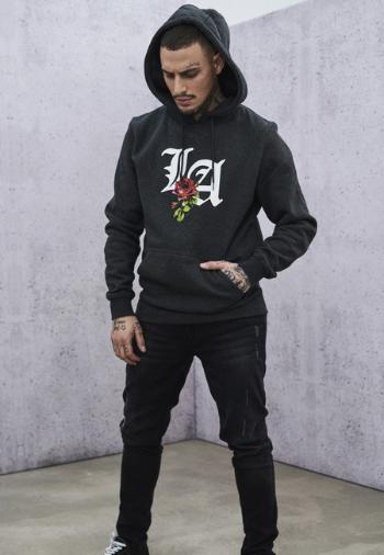 Mr. Tee LA Rose Hoody charcoal - XS