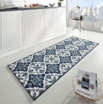 Zala Living - Hanse Home koberce Běhoun Soho 102675 Blau 80x200 cm - 80x200 cm Modrá