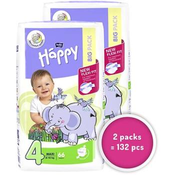 BELLA Baby Happy vel. 4 Maxi (2× 66 ks) (PLN140s2)