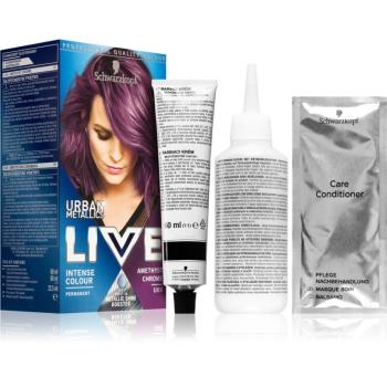 Schwarzkopf LIVE Urban Metallics permanentní barva na vlasy odstín U69 Amethyst Chrome