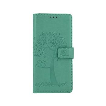 TopQ Xiaomi Redmi Note 8 Pro knížkový Zelený strom sovičky 45871 (Sun-45871)
