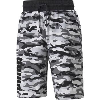 Puma POWER CAMO SHORTS 11 TR Sportovní šortky, černá, velikost M