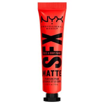 NYX Professional Makeup SFX Face And Body Paint Matte 15 ml make-up pro ženy 02 Fired Up na všechny typy pleti