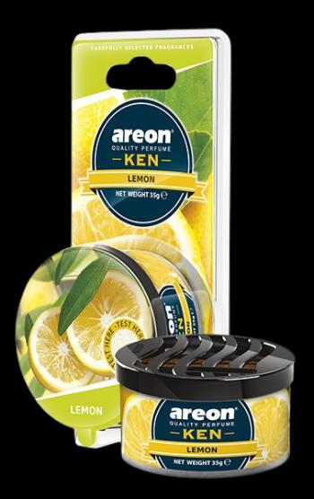 AREON Ken blister - osvěžovač vzduchu citron 35 g