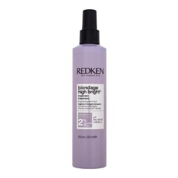 Redken Blondage High Bright Treatment 250 ml šampon pro ženy poškozený flakon na blond vlasy