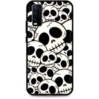 TopQ Kryt LUXURY Vivo Y20s pevný Skulls 71556 (Sun-71556)