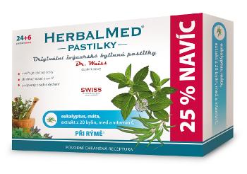 Dr.Weiss HerbalMed Eukalyptus-máta 30 pastilek